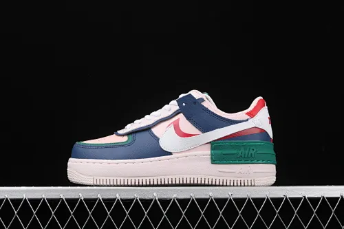 All Categories Nk Air Force 1 Air Force Series Nk Air Force 1 Shadow Air Force Lightweight Increased Corporate Level Nk Air Force 1 Shadow Air Force 1 Blue Pink Green Lightweight Increased Low Top Versatile Sneakers CI0919-400